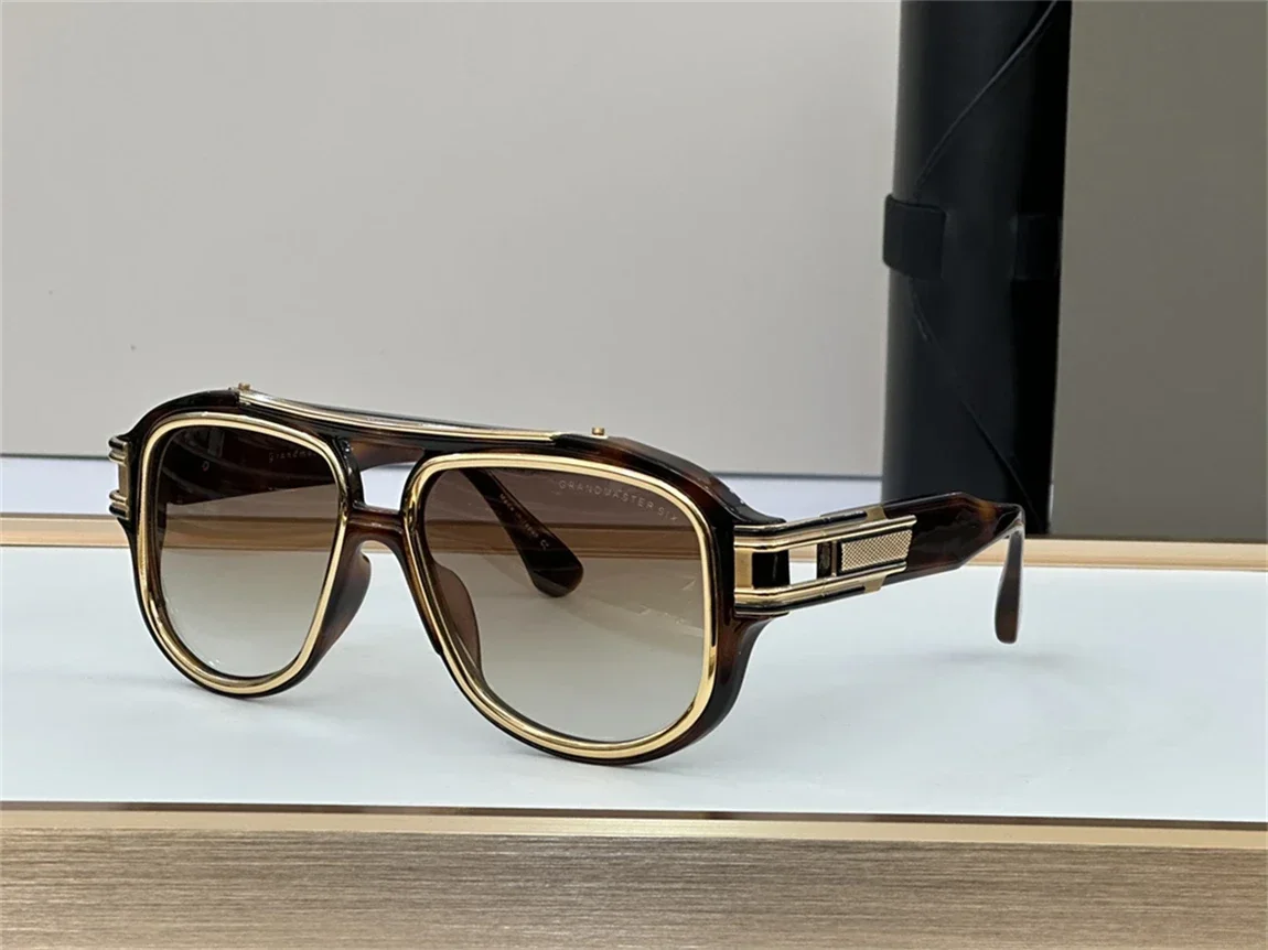 DT Grandmaster Six Gm900 Luxury Mens And Womens Sunglasses Top Quality Designer Eyeglasses Acetate UV400