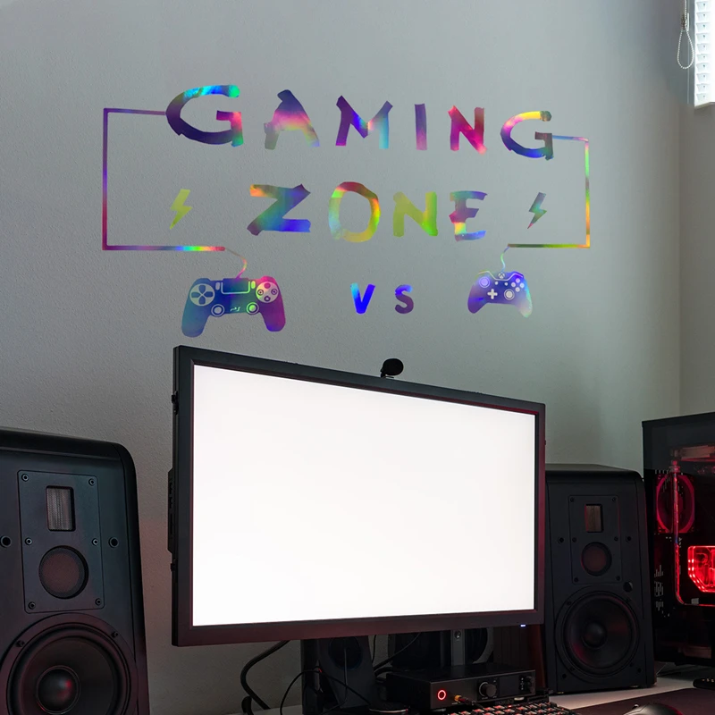 Laser Color Gradient Letter 