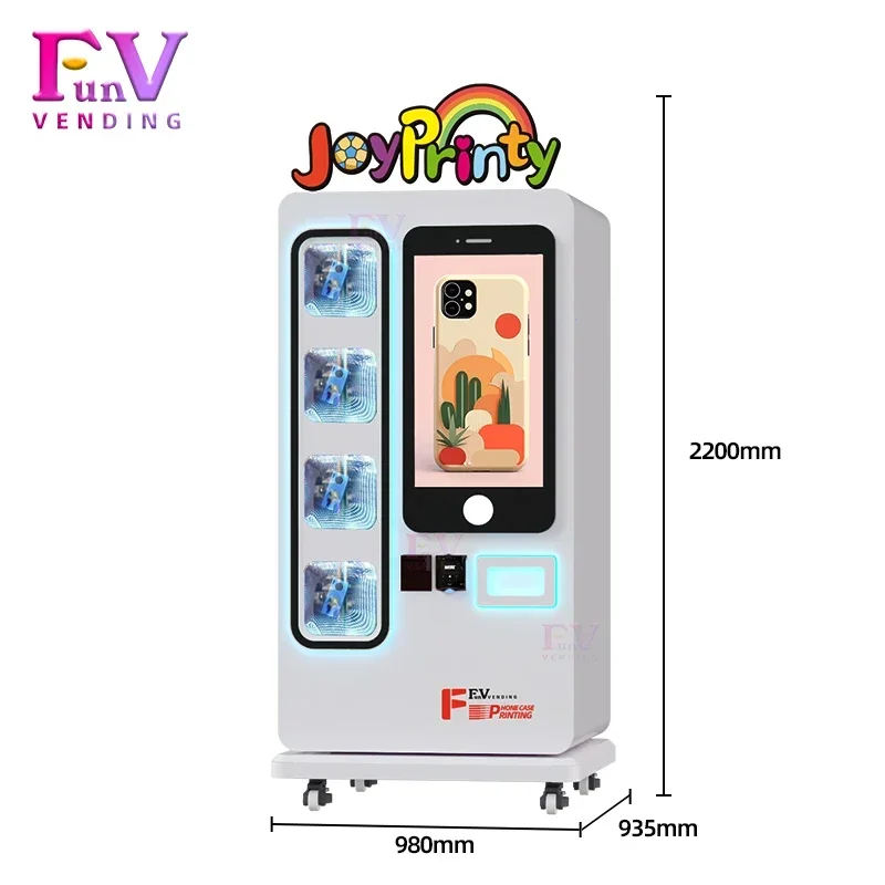 آلة الخدمة الذاتية لحافظة الهاتف المحمول تجعلها سهلة وسريعة للحصول على حقيبة هاتف على طراز DIY