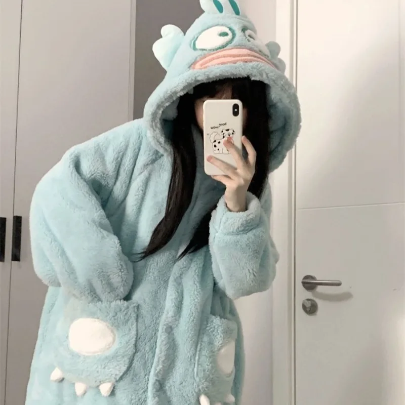 Adult Clownfish Cosplay Costume Robes Kigurumi Onesie Anime Nightgown Halloween Cartoon Pajamas