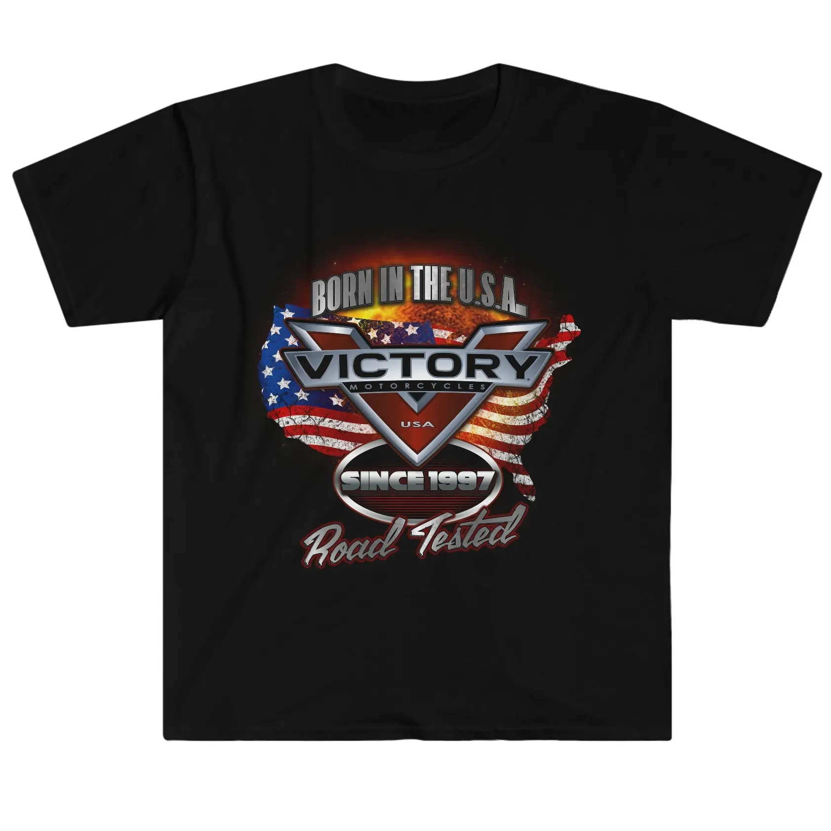 Victory Motorcycle Unisex Softstyle T-shirt