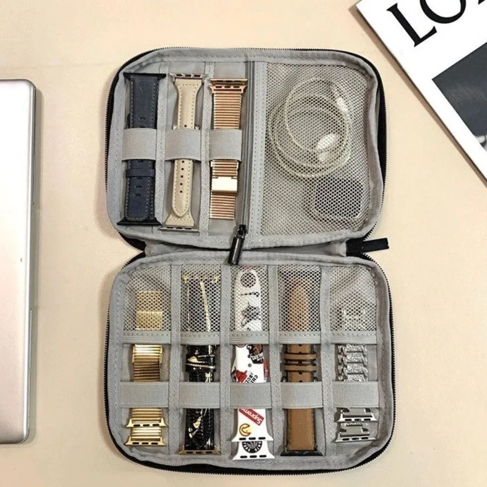 Large Capacity Watchband Box Multifunction Storage Bag Watchband Storage Case Practical Watchband Storage Box Travel Use