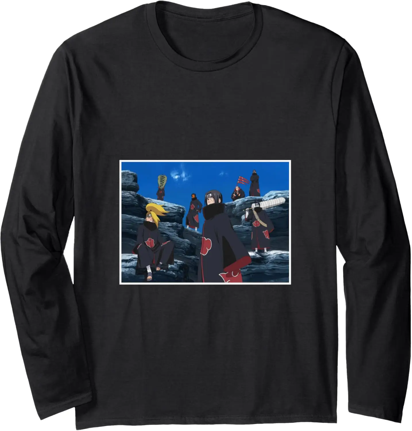 Naruto Shippuden Akatsuki Members Long Sleeve T-Shirt