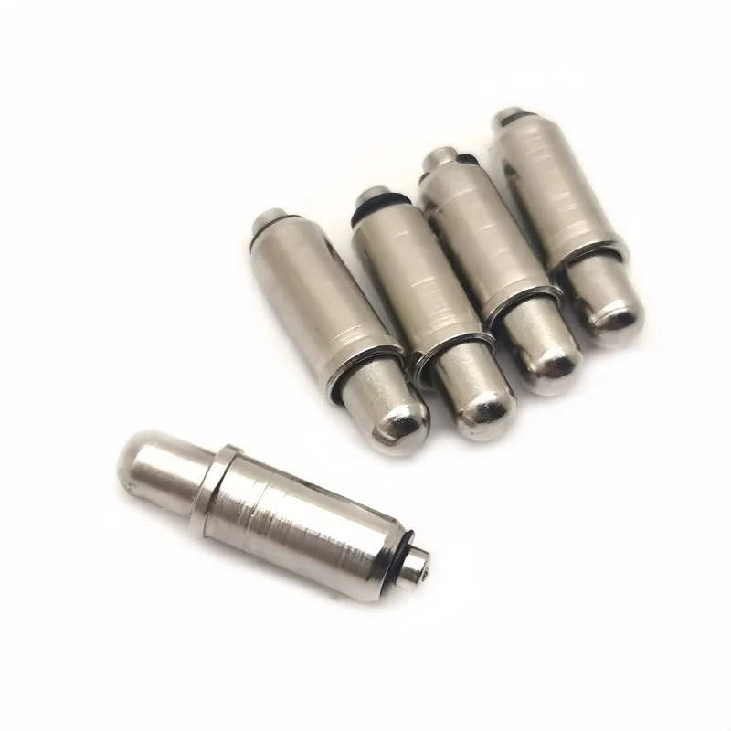 10/50 Buah GP-2D Pin Posisi Kepala Bulat Jarum Pin Uji Pegas Berlapis Nikel 18.5Mm Pasak Jarum Posisi 5.0Mm 18.5Mm