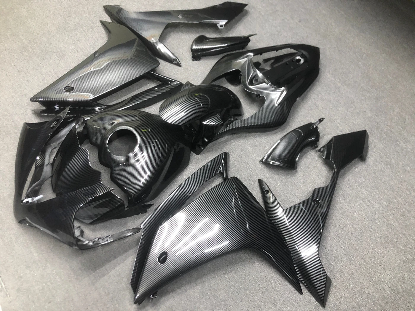 Carbon look painted Fairing kit for YAMAHA YZF R1 2007 2008 YZF R1 07 08 fairings Injection molding 100% fit ment