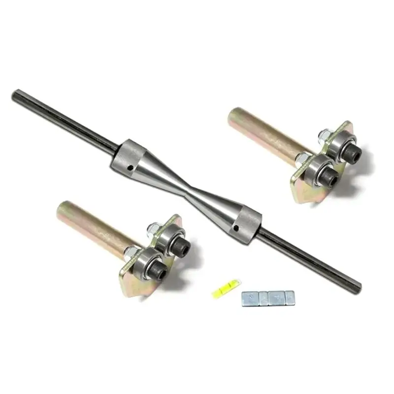 For RIM Wheel Balancer Compatible 1 Set Wheel Balancer Motorcycle Bike Tire Static Wheel Truing Tool-A54R