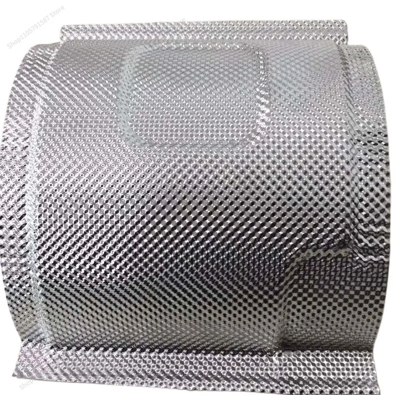 For Exhaust Pipe Heat Shield Engine Compartment High Temperature Insulation Plate 304 Stainless Steel Embossed Plate 0.15 Steel