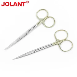 JOLANT Dental Scissors Straight Curved Tip Stainless Steel Surgical Scissors Dentist Medical Forceps Dentistry Tools