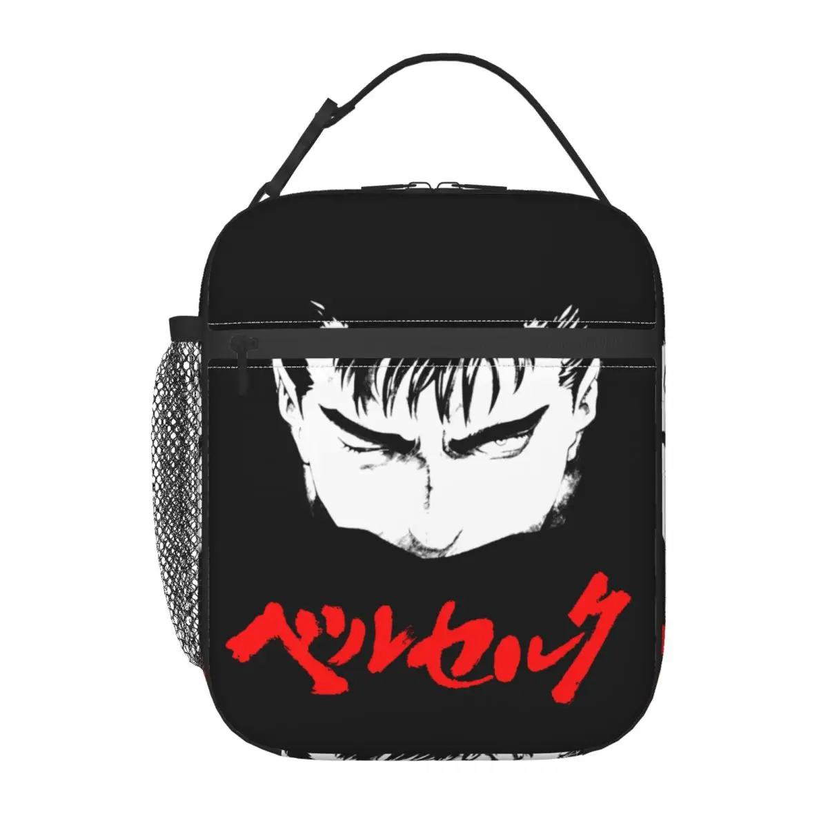 Berserk Guts Resuable Lunch Box Leakproof Swordman Anime Gatsu Sacrifice Thermal Cooler Food Insulated Lunch Bag School Children