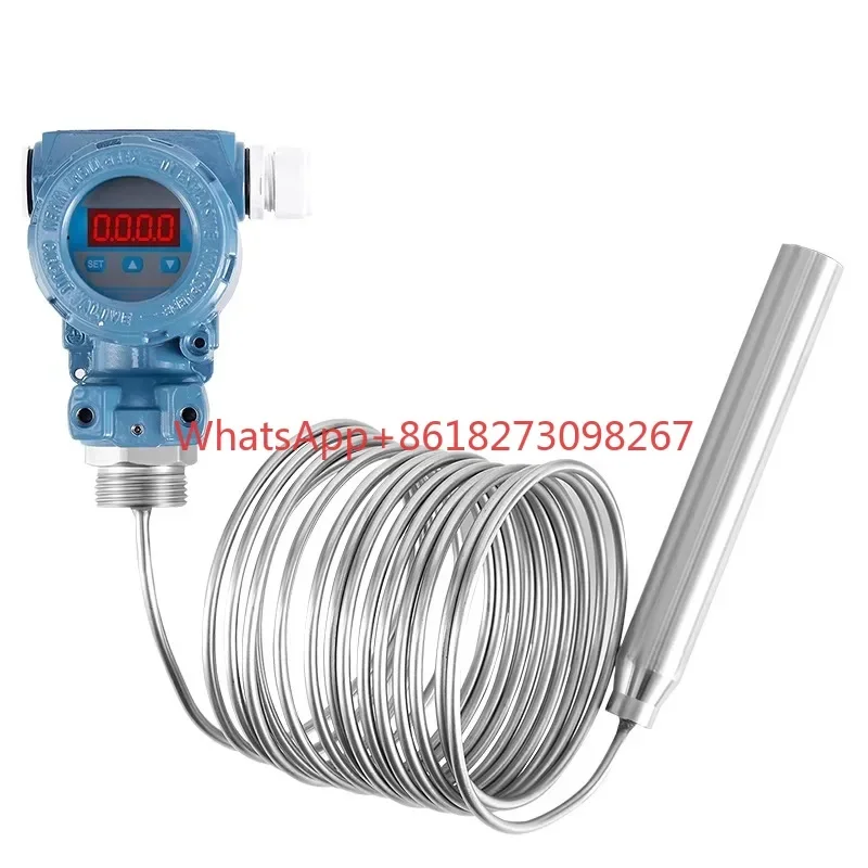 Armored high temperature resistant input type liquid level transmitter and static pressure water level sensor gauge