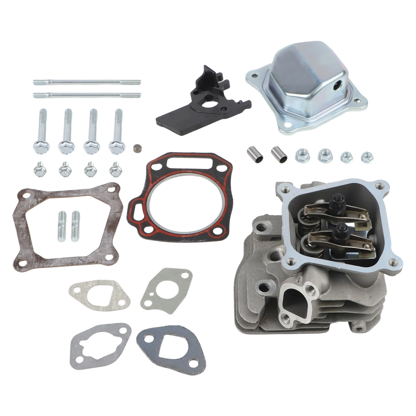 /Cylinder /Head /Assembly With Gaskets For For Honda For GX160 For GX200 Engine Water Pressure Washer Replacement Parts Metal view 4
