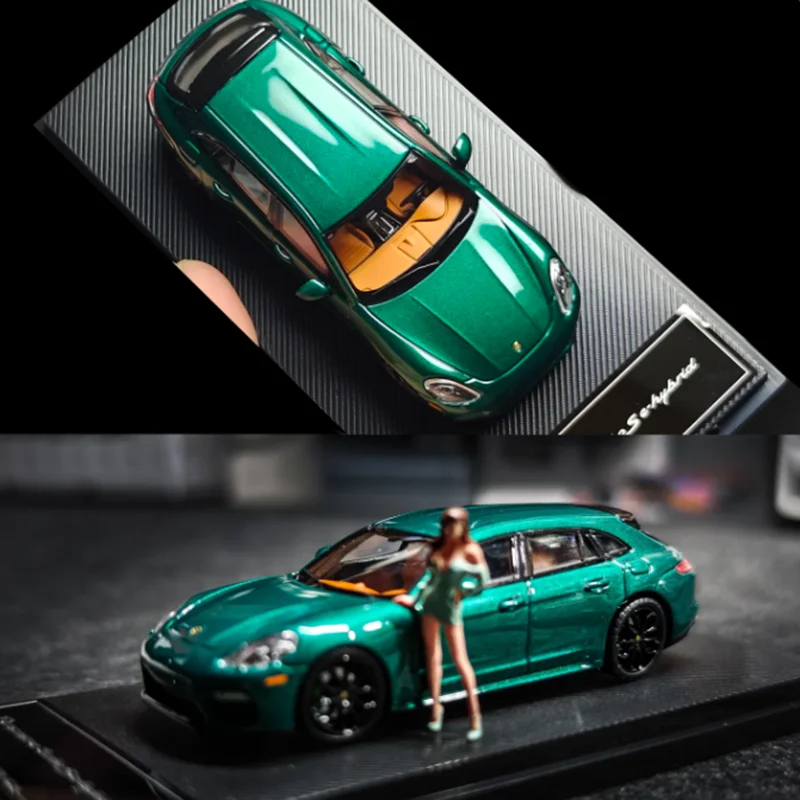 

Liberty масштаб 1/64 Panamera Sport Turismo Turbo S модель автомобиля из сплава орнамент сувенир дисплей коллекция хобби подарок