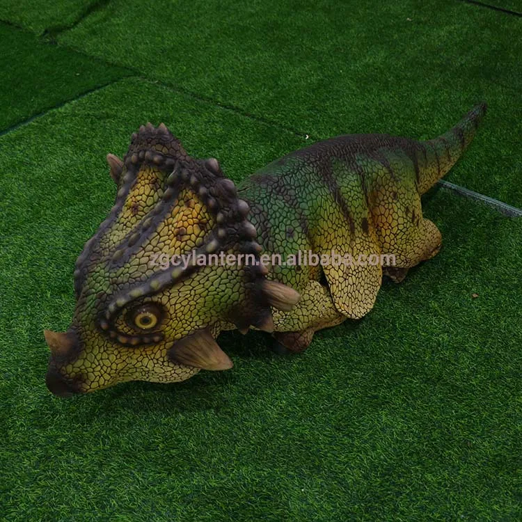 Intelligent Remote Control Metal Animatronic Triceratops Dinosaur Robot-Interactive AI Pet Companion for All Airport Daycare