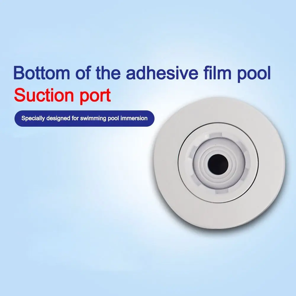 Durable ABS Pool Water Outlet Adjustable Flow Anticlogging Pool Drain Fitting Swimming Pool Return Jet Swimming Pool Accessory
