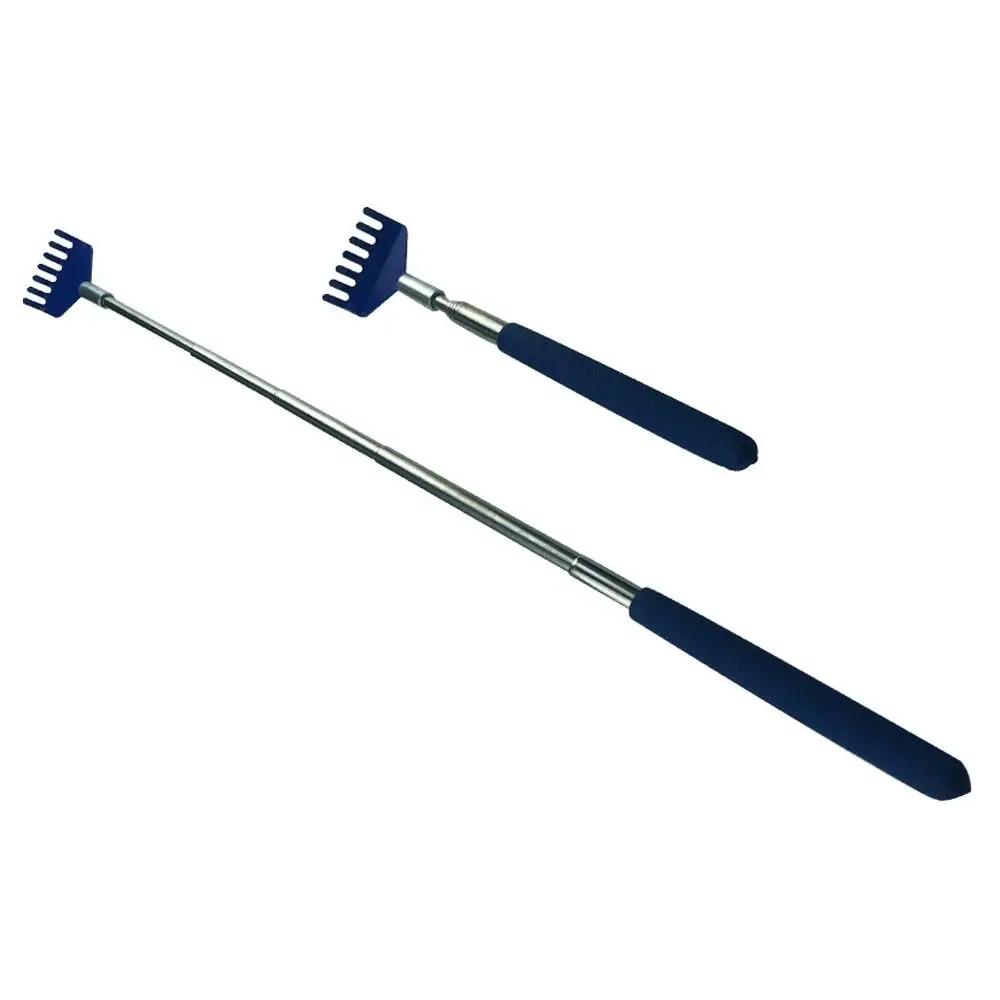 New Handy Stainless Steel Health Care Back Itch Scratcher Extendable Back Scratcher Massage Tool Retractable