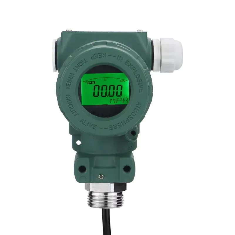 

China Factory Industrial Hydraulic Pressure Transmitter LCD Liquid Level Display Oil Pressure Sensor Pressure Controller