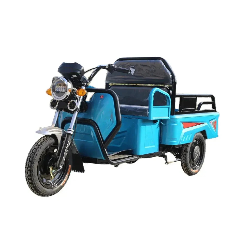 Delivery Cargo Express Country Farm Freight Village Traffic Tool Shipment Transport Three Wheels Electric Pickup Truck Tricycles
