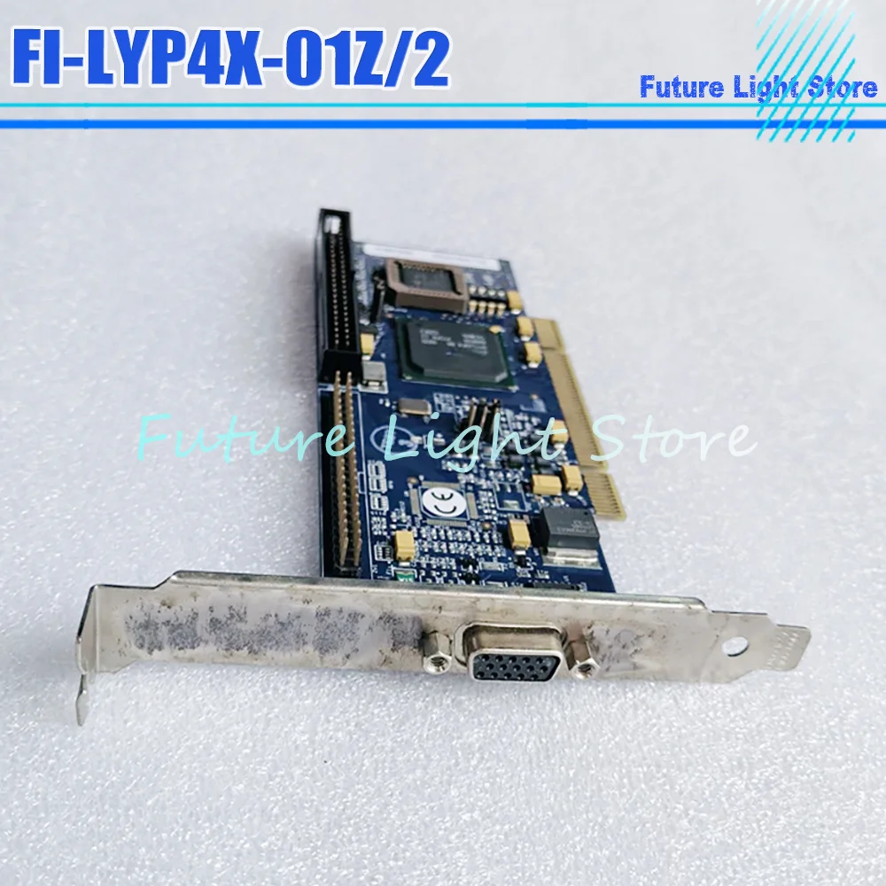 

Industrial Control Graphics Card FI-LYP4X-01Z/2 Blue PCB Board With VGA Interface