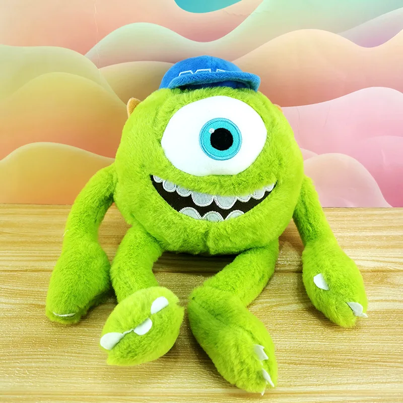 Disney Monsters Big Eyes Plush Toys Trends Dolls Monocular Monsters Anime Toys Decorations Birthday And Christmas Gifts.