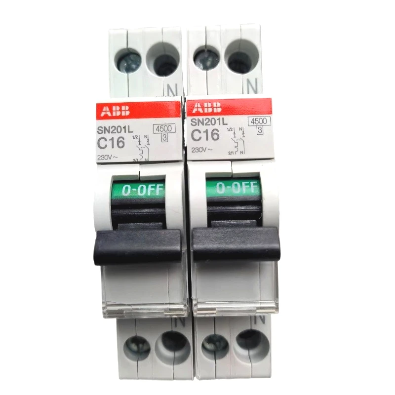 ABB One AC Circuit Breaker SN201L, 6A 10A 16A 20A 25A 32A 40A Transfer Switch, Smart Home