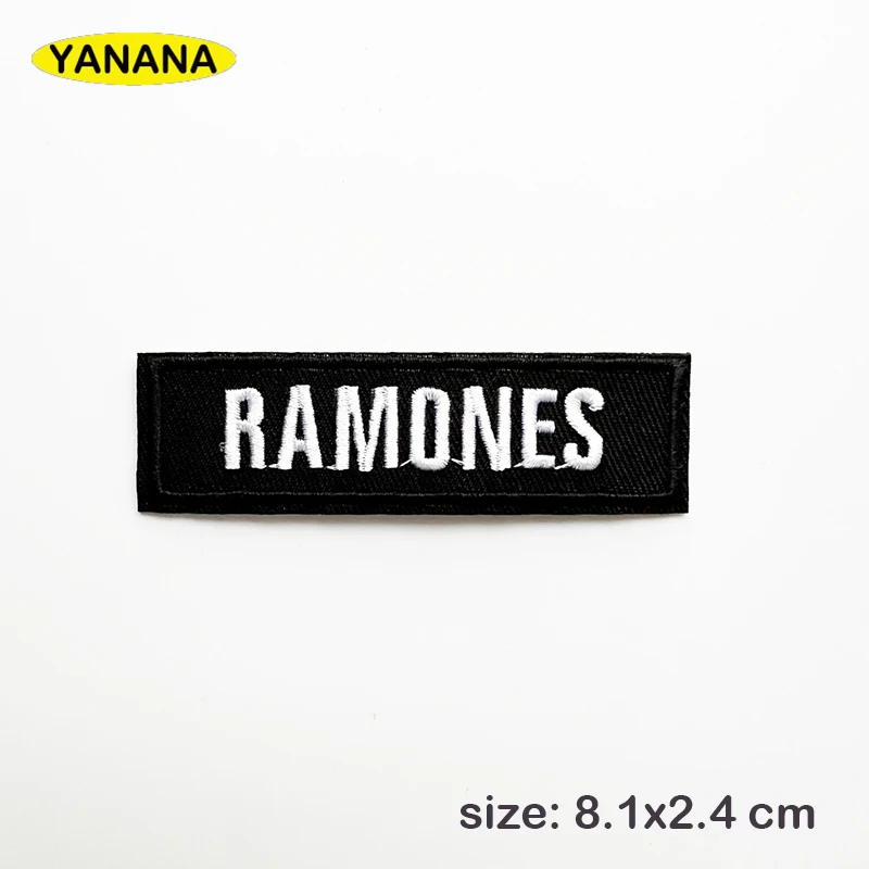 Letter Patches for Clothing DIY Stripes Written Words Sticker Clothes Stickers