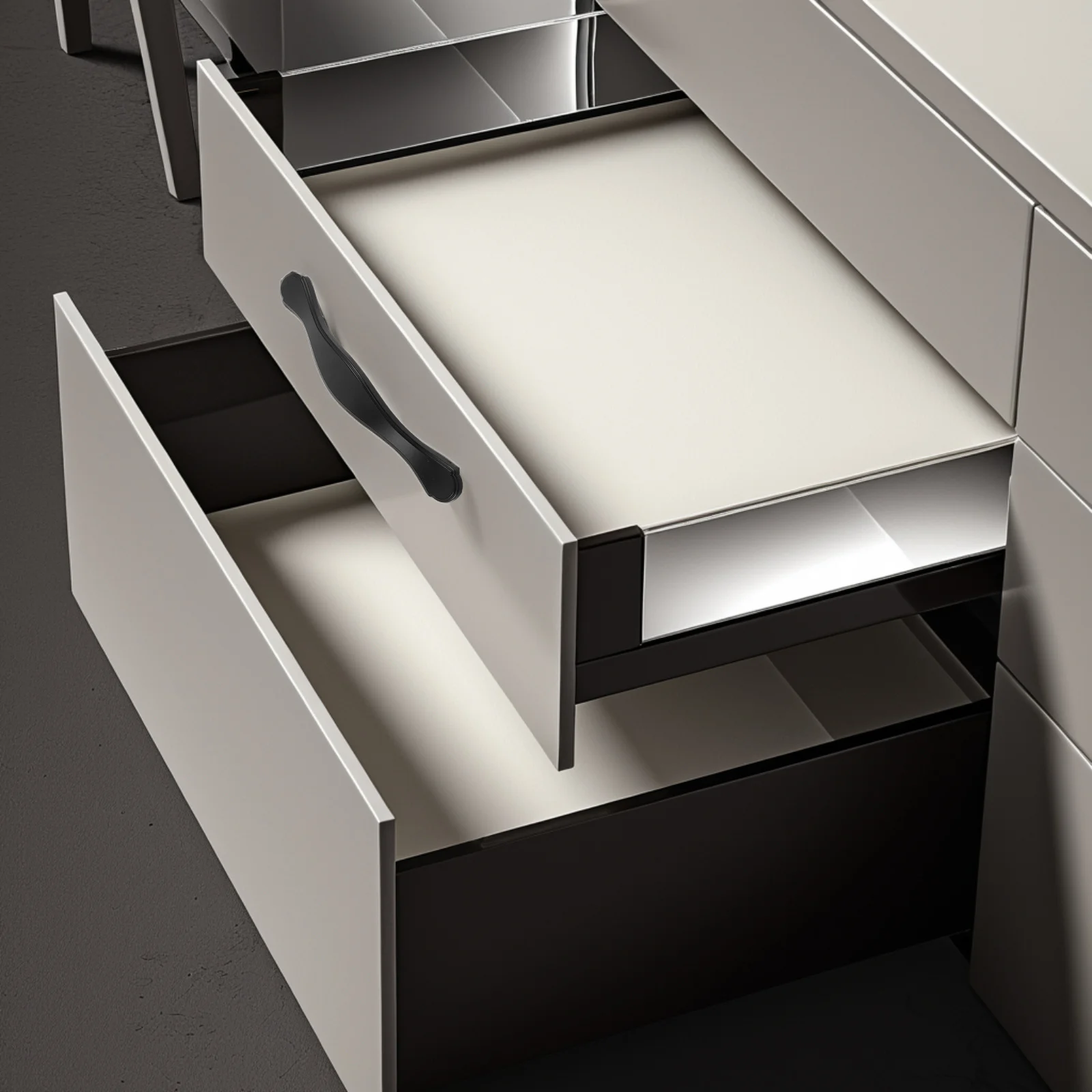 

10Pcs Stylish Black Cabinet Handles Durable Performance Drawer Pulls for Kitchen Bathroom Decor Handles for Dresser Drawers