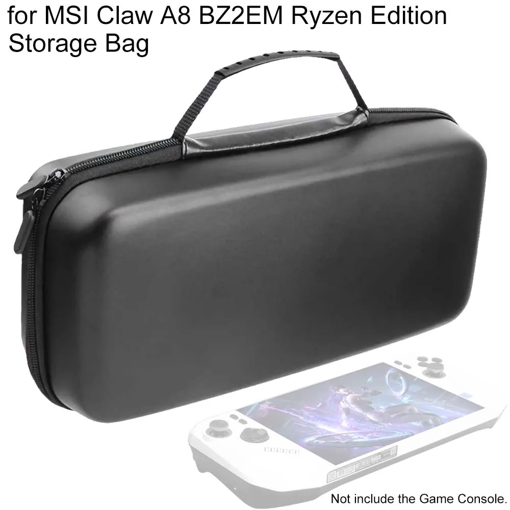 

Waterproof Storage Bag for MSI Claw A8 BZ2EM Ryzen Edition Game Console Carrying Case Shockproof Protective Case Game Accessory