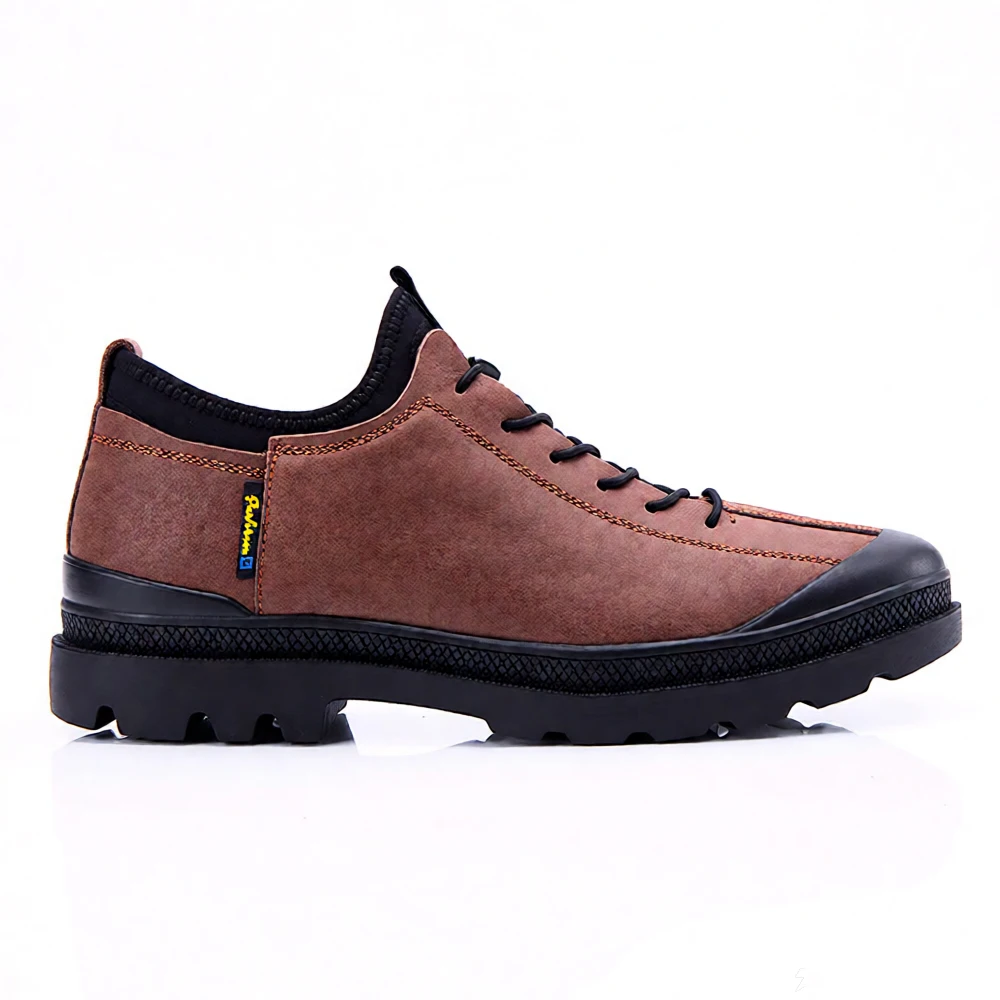 Leather Shoes Men Business Office Loafers Leisure Walking Luxury Oil Wax Cowhide Sneaker Daily Boss Dress Menswear Barefoot 2026