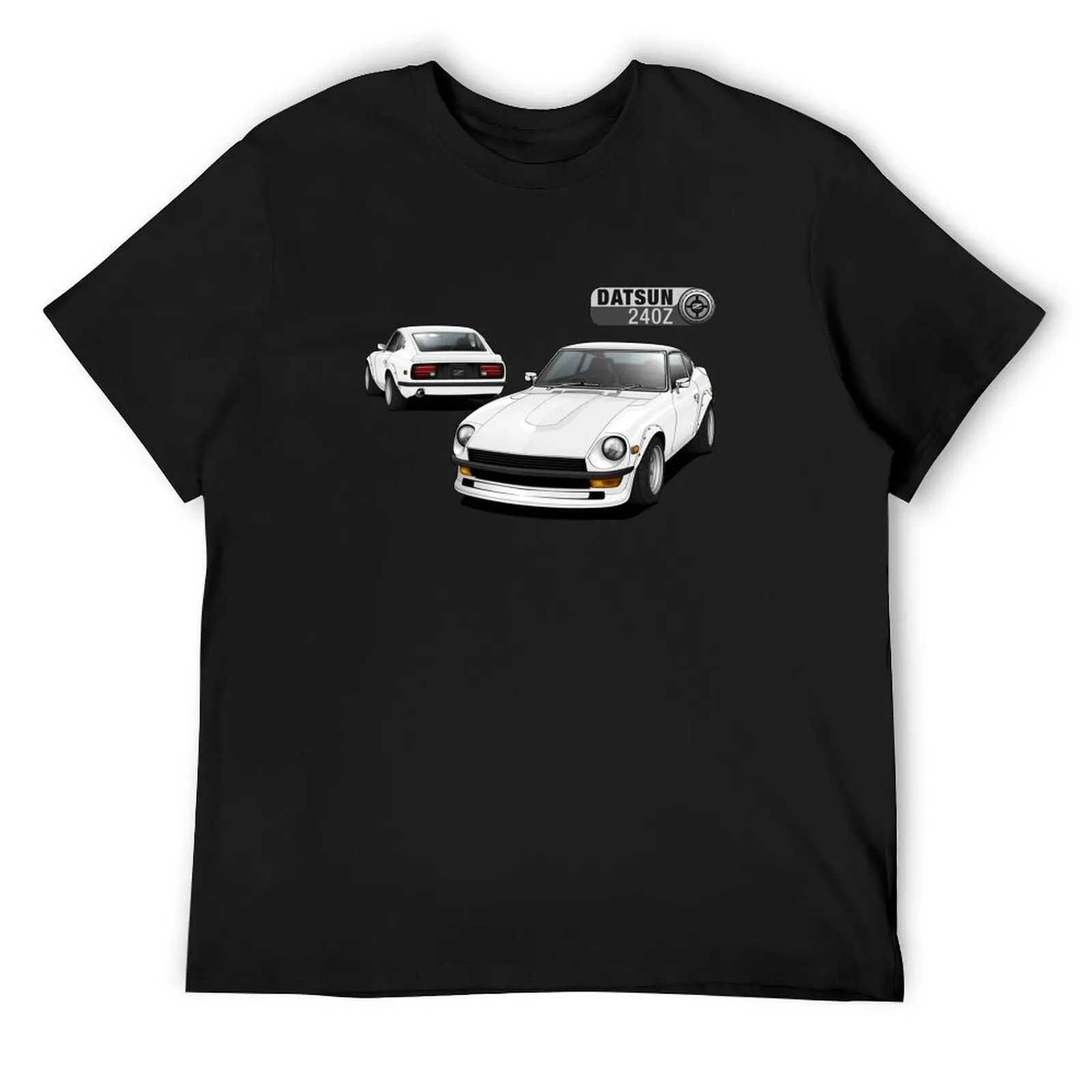 

Datsun 240Z - White T-Shirt anime tshirt anime stuff shirts graphic tees designer shirts clothes for men