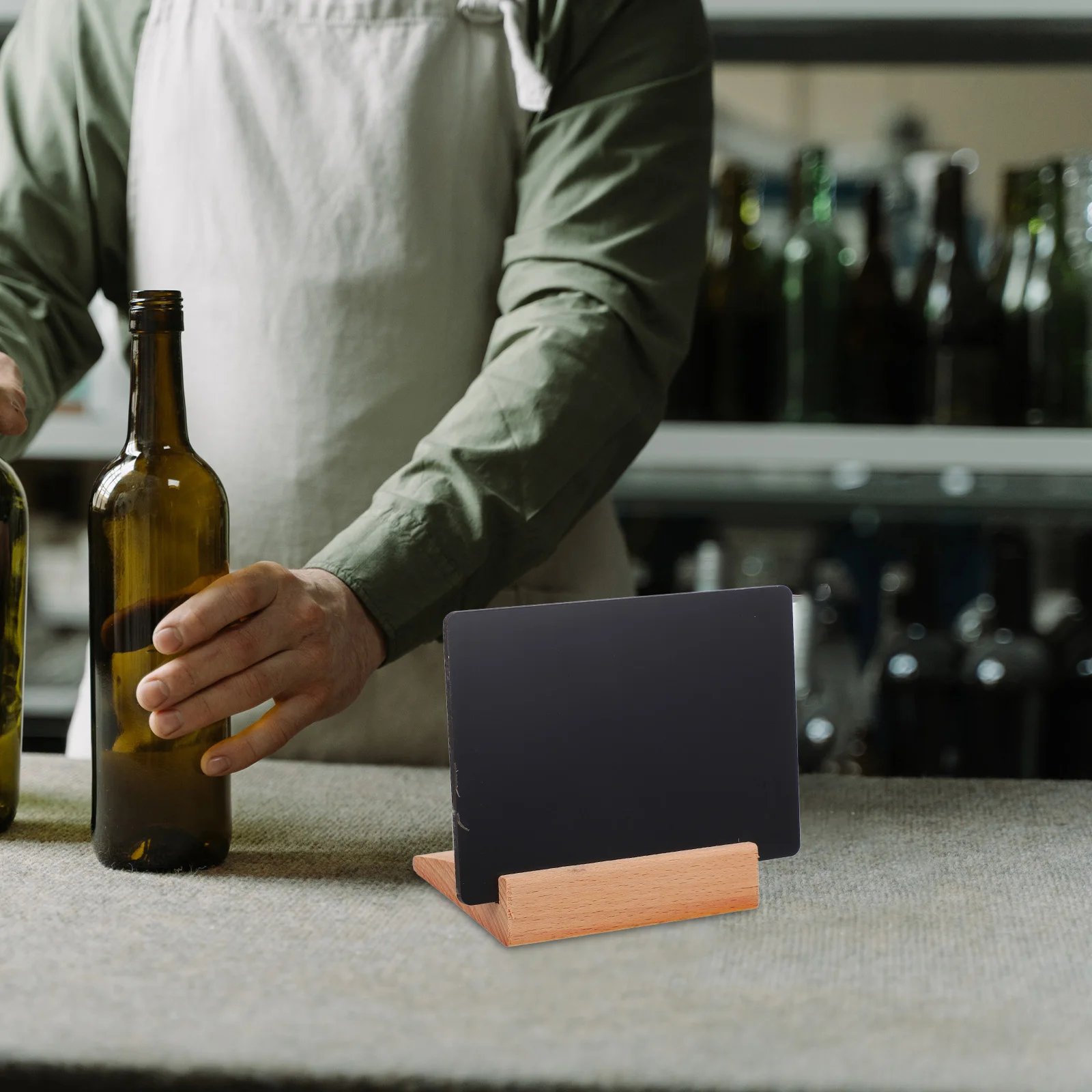 

The Sign Hand Drawn Small Blackboard Standing Abs Mini Chalk Boards Desktop Chalkboard