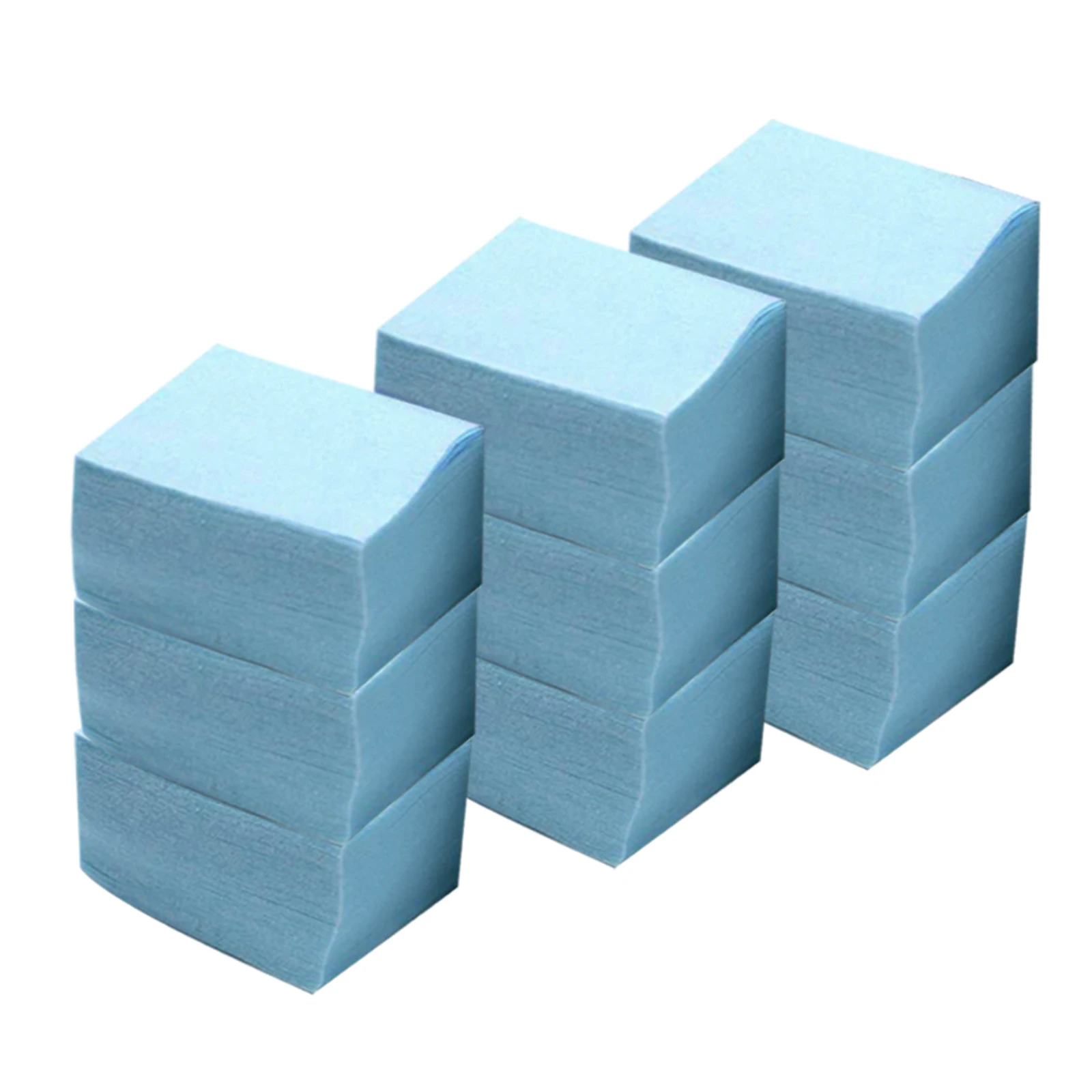 Nail Polish Remover Pads Lint Free Cotton Cleaning Wipes for Manicure Gel Nails and Facial Cleansing
