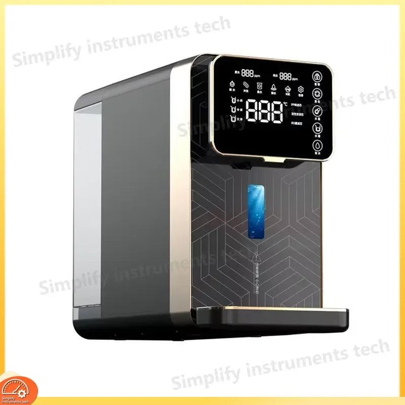 3 in 1 RO Filter Hot Water Dispenser Hydrogen Rich Alkaline Ionizer Desktop Countertop Instant Heating Purifier for Home