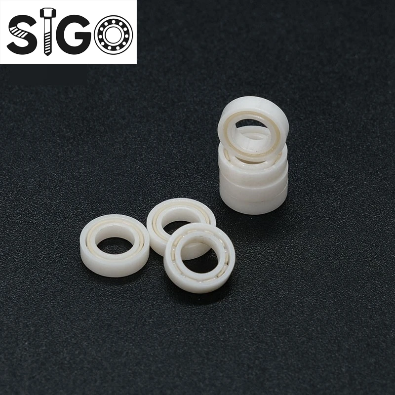 3Pcs 4x7x2 MR74W2  Full Ceramic Bearing  ABEC-9 MR74 Full Ceramic ZrO2 Ball Bearing