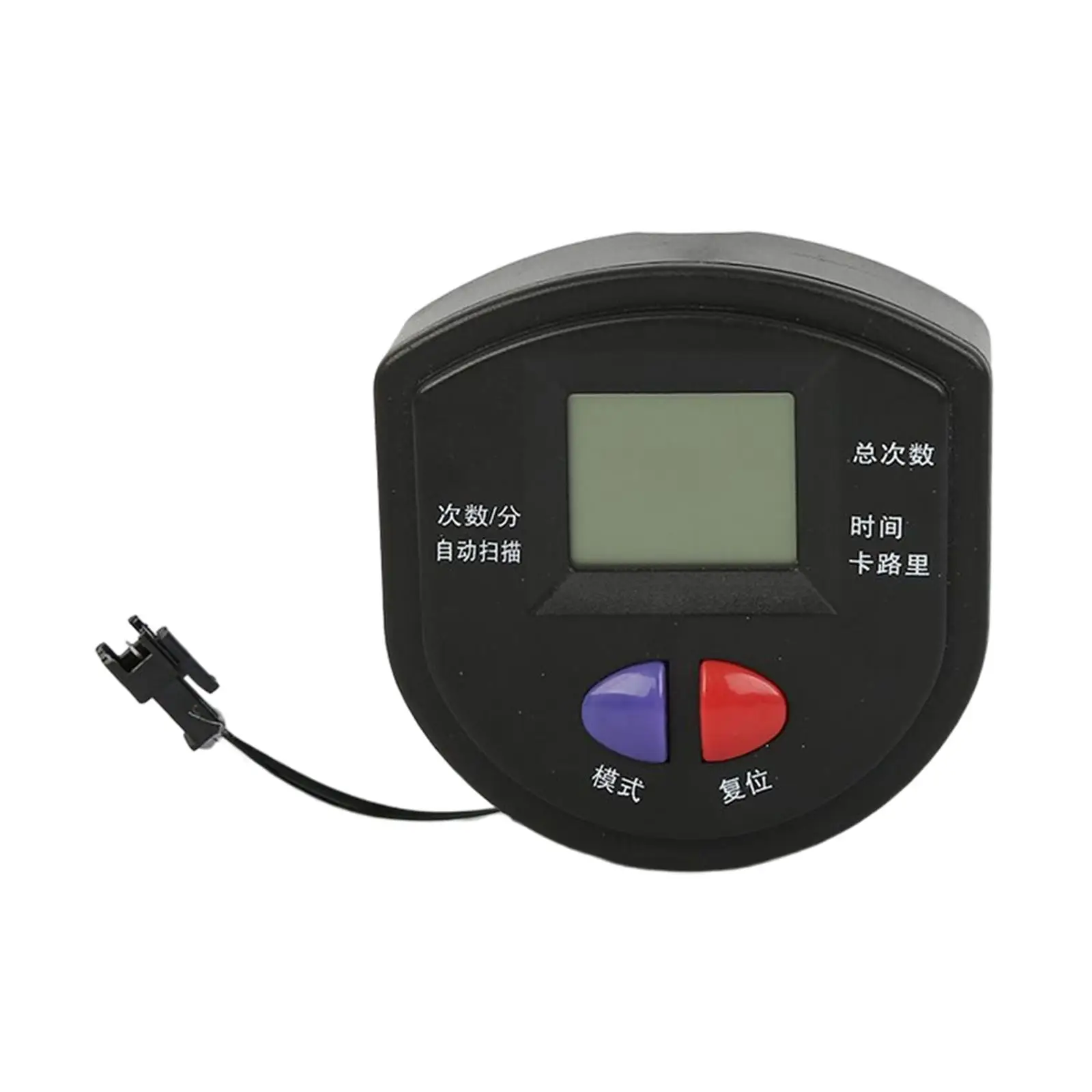 Professional Monitor Speedometer Easy to Install LCD Cycling for Waist Shaping