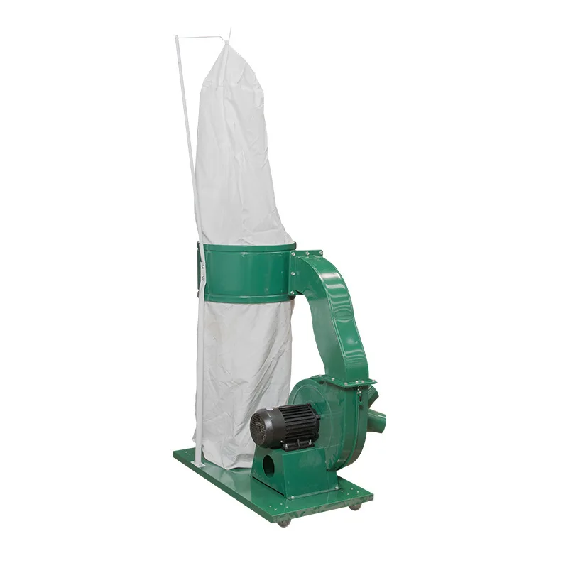 Strong suction dust collector, sawmill sawdust collector, single tube bag vacuum cleaner