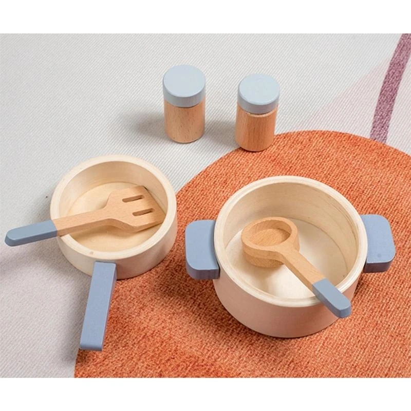 ままごと料理ごっこ遊び用リアルなキッチン食器 Gi 15UB