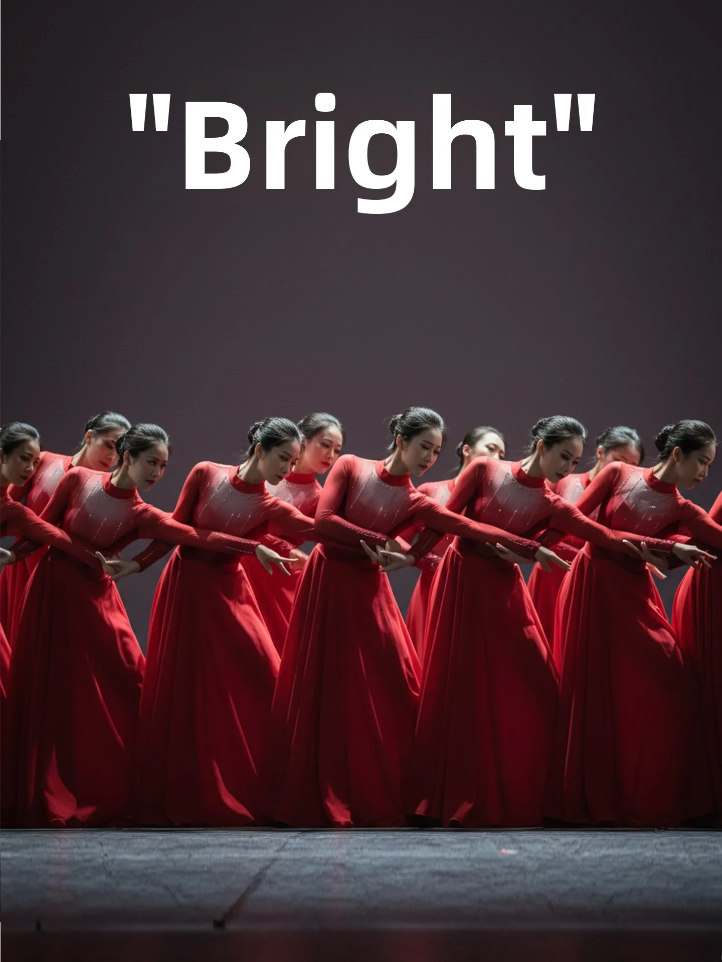 

Modern Red Dance Performance Costume with Large Skirt for Opening Dance Performances Tewnjerll Women's Ethnic Stage Wear