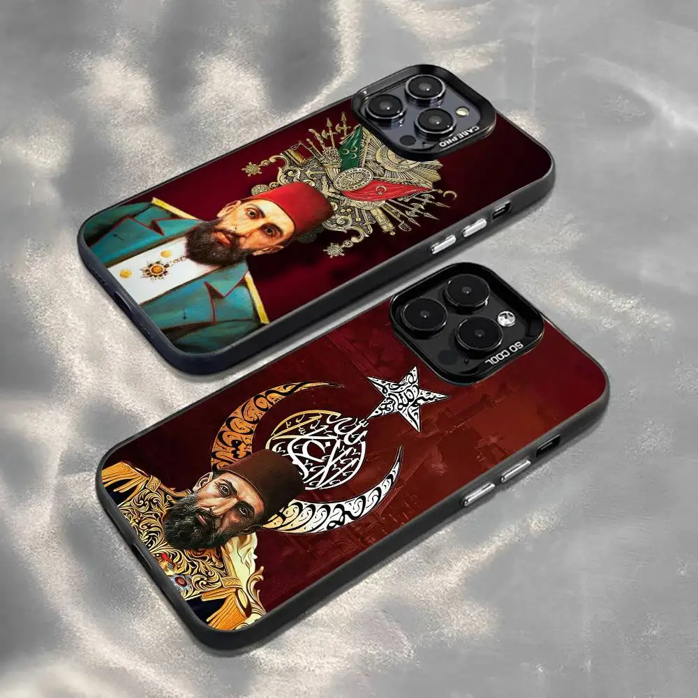 

Classic Empire O-Ottoman Phone Case For iPhone 17,16,15,14,13,12,11 Plus,Pro Max,XS,Colorful Silver Phone case Funda Cover
