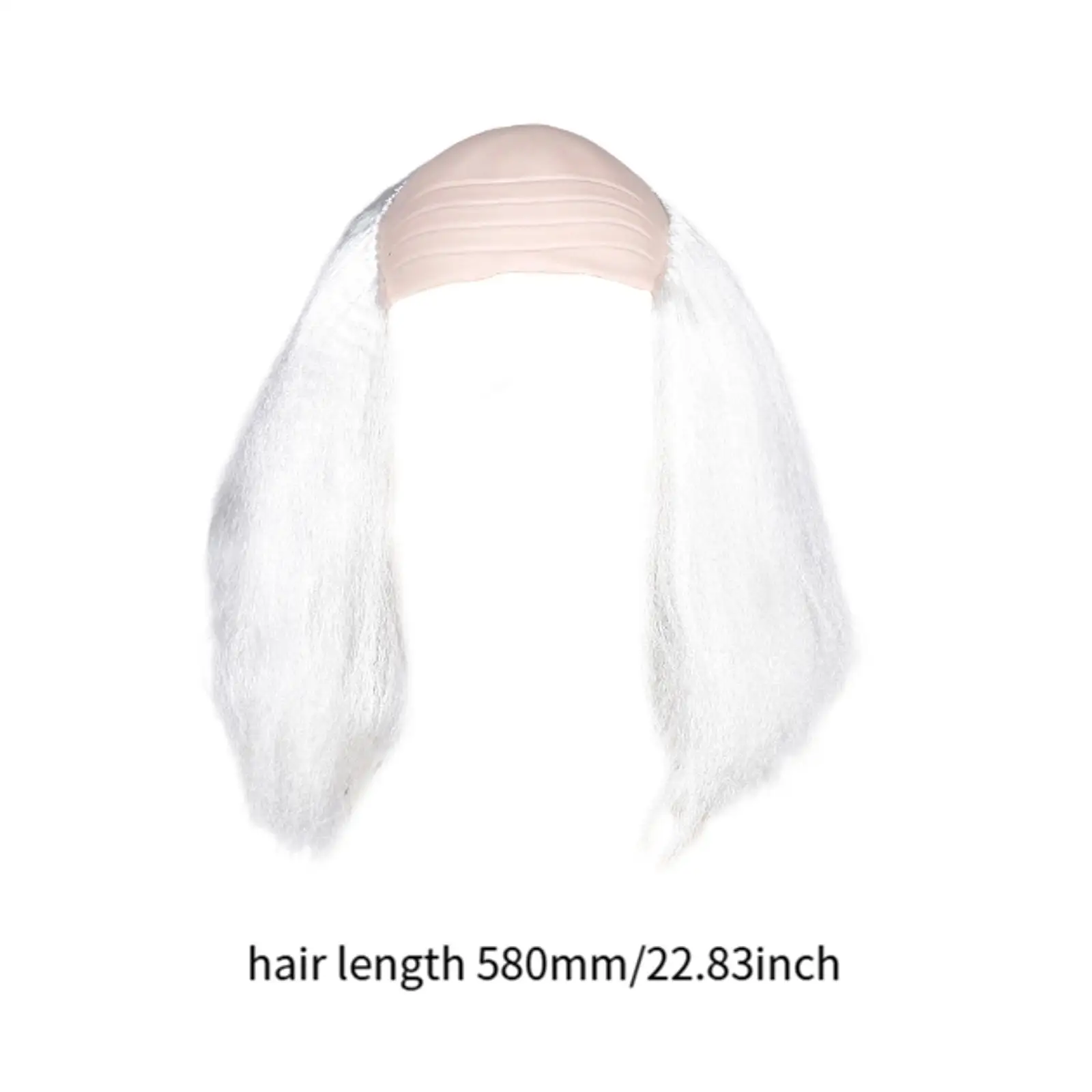 Bonnet de perruque de calvitie pour vieil homme, doux et confortable, facile à entretenir, Cosplay d'Halloween pour jeux de rôle, fête à thème, cadeaux d'Halloween animés