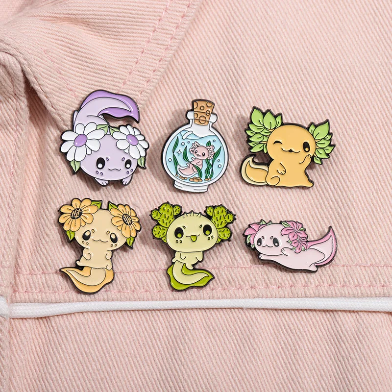 المخلوقات البحرية جمع المينا دبابيس البخاخ الحوت أسماك القرش قنديل البحر الحيوان بروش شارة التلبيب الجملة أصدقاء مجوهرات هدايا