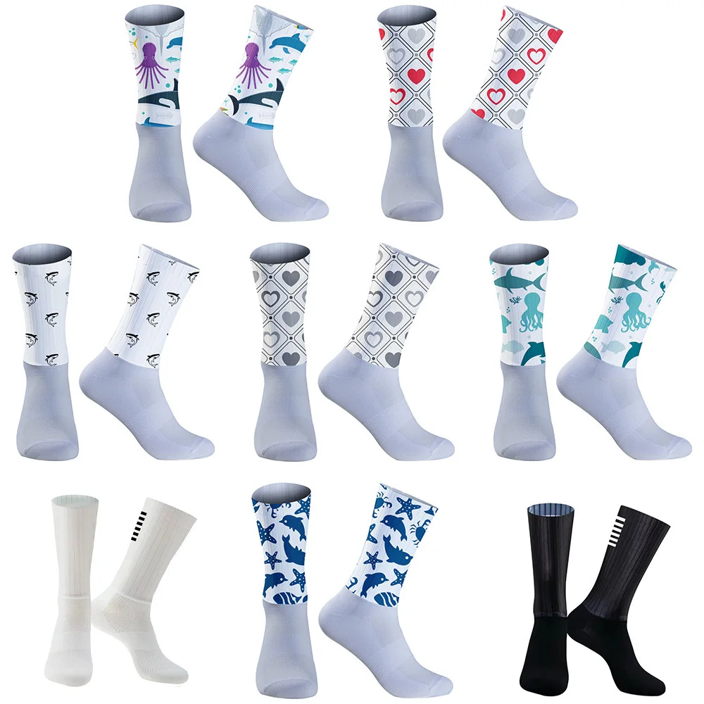 

Summer 2024 New Cycling Socks Outdoor Breathable Sports Socks Ride Compression Socks