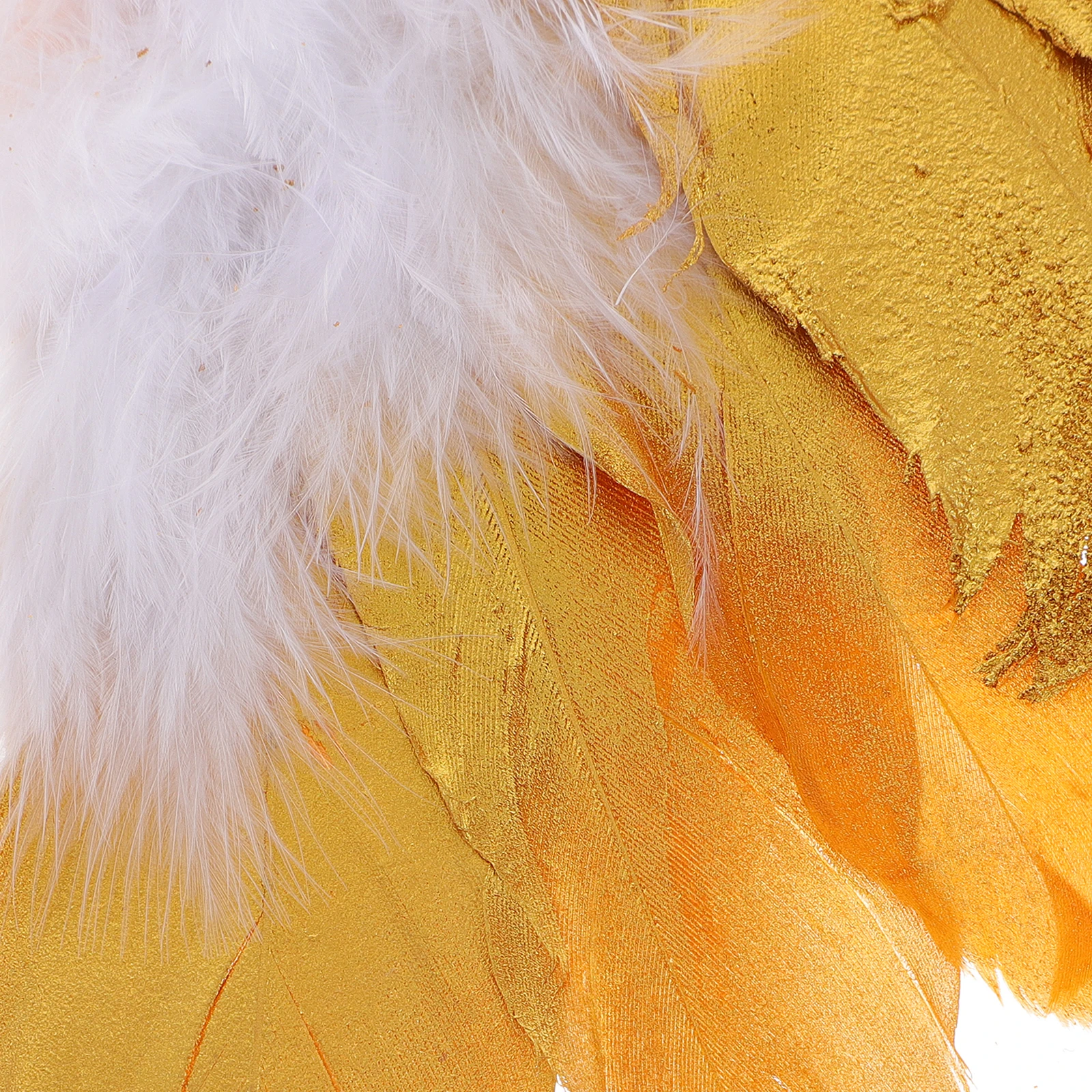 

1 set Golden Leaves Headband Kids Photo Props Costume Decorative Wing Ornament Party Performance Baby Fairy Wings
