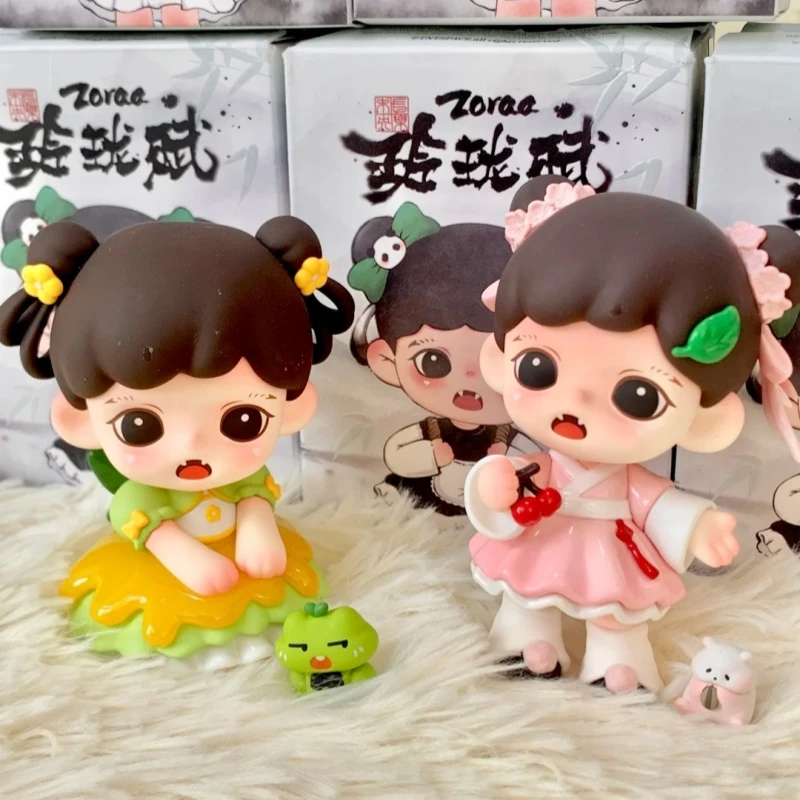 

Baby Zoraa 3rd Generation Linglong Fu Little Sister Trendy Toy Blind Box Gift Ornament Little Sister Doll Cute Desktop Ornament
