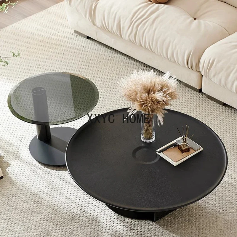

Simple Black Coffee Table Luxury Nordic Low Minimalist Coffee Table Round Bedroom Articulos Para El Hogar Side Table Decor