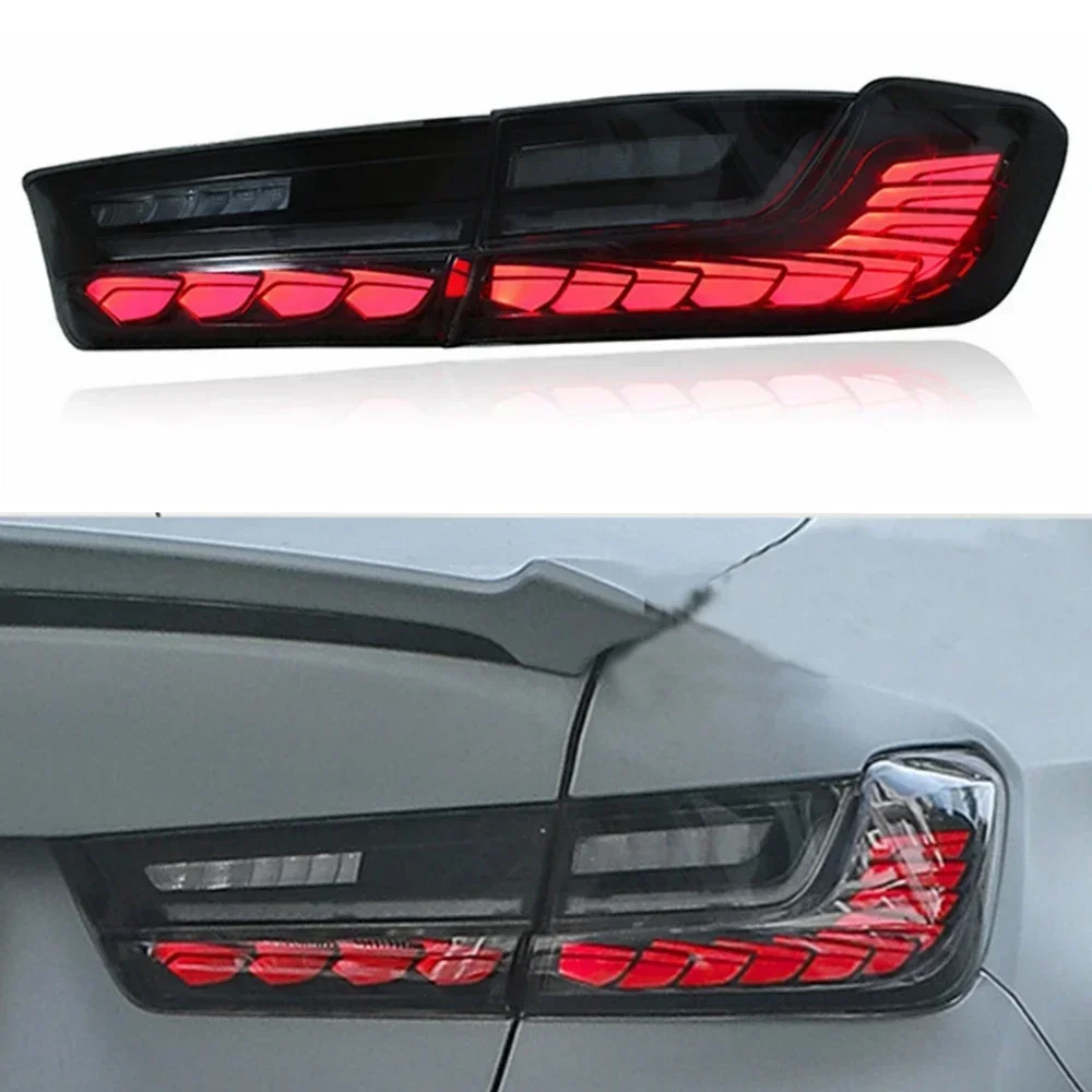 ROLFES LED Tail Lights For BMW 3 Series G20 G28 2019-2022 Dynamic Sequential Turn Signal Light Startup Rear Lamp Taillight