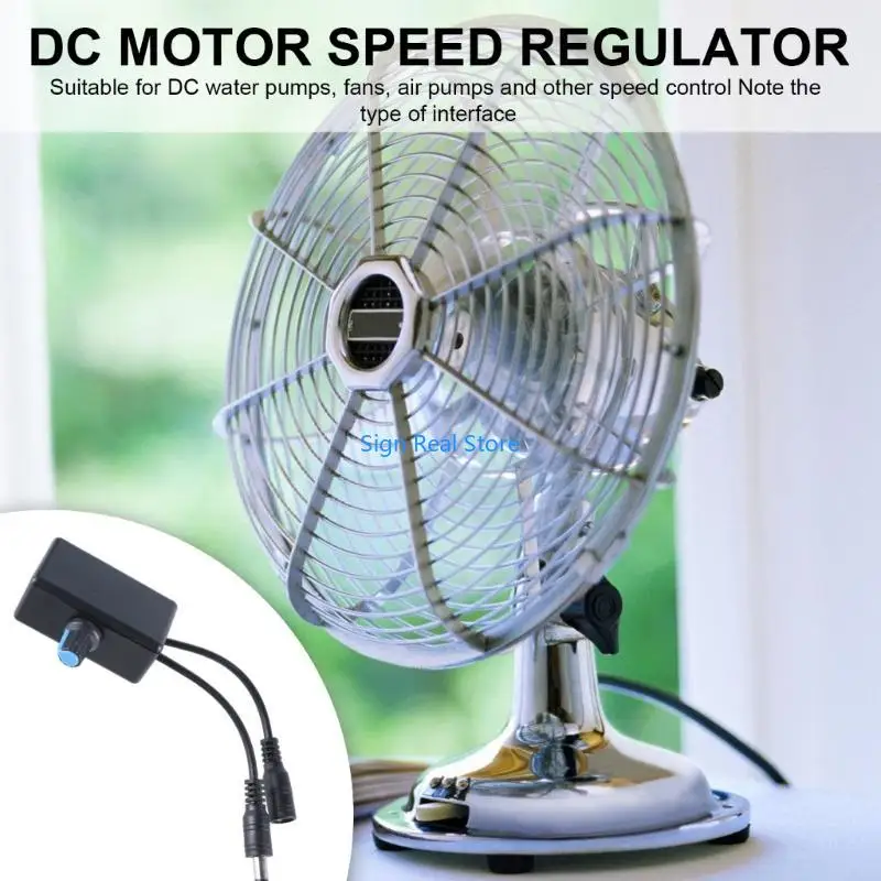 DC5V~24V PWM Low Motor Speed Controller Adjustable Driver Switches 41XB