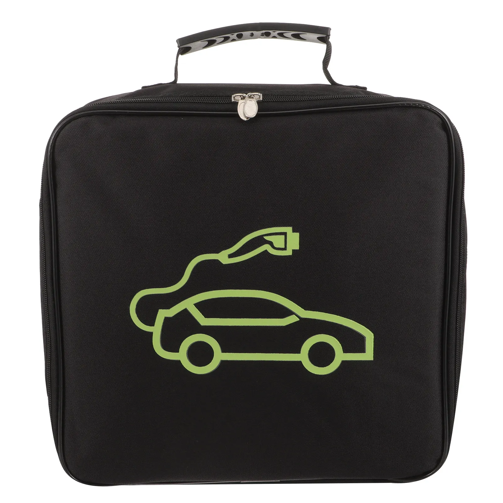 Waterproof Flame Retardant Ev Cable Bag Large Capacity Square Organizer Case Portable Handheld Car Charging Device Storage Pouch view 2