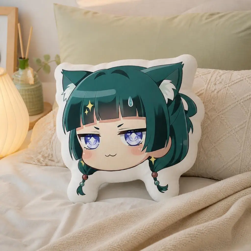 Maomao The Apothecary Diaries Plush Pillow Cushion Irregular Stuffed Throw Pillow Home Decor Gift Sofa Bed Couch