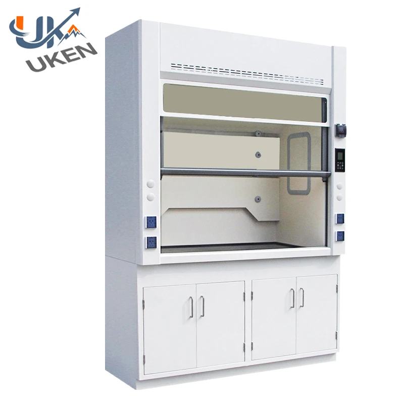 Factory Direct Sales Customized Modern Design Uken Hospital Fume Hoods All-steel Chemical Laboratory Equipment Acid Alkali