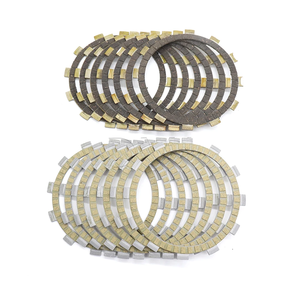 For Yamaha YFZ350 TY250 RD250 RD350 RD400 RZ250R RZ350 DT250 DT400 Motorcycle Clutch Plate Friction Disc Kits For Yamaha